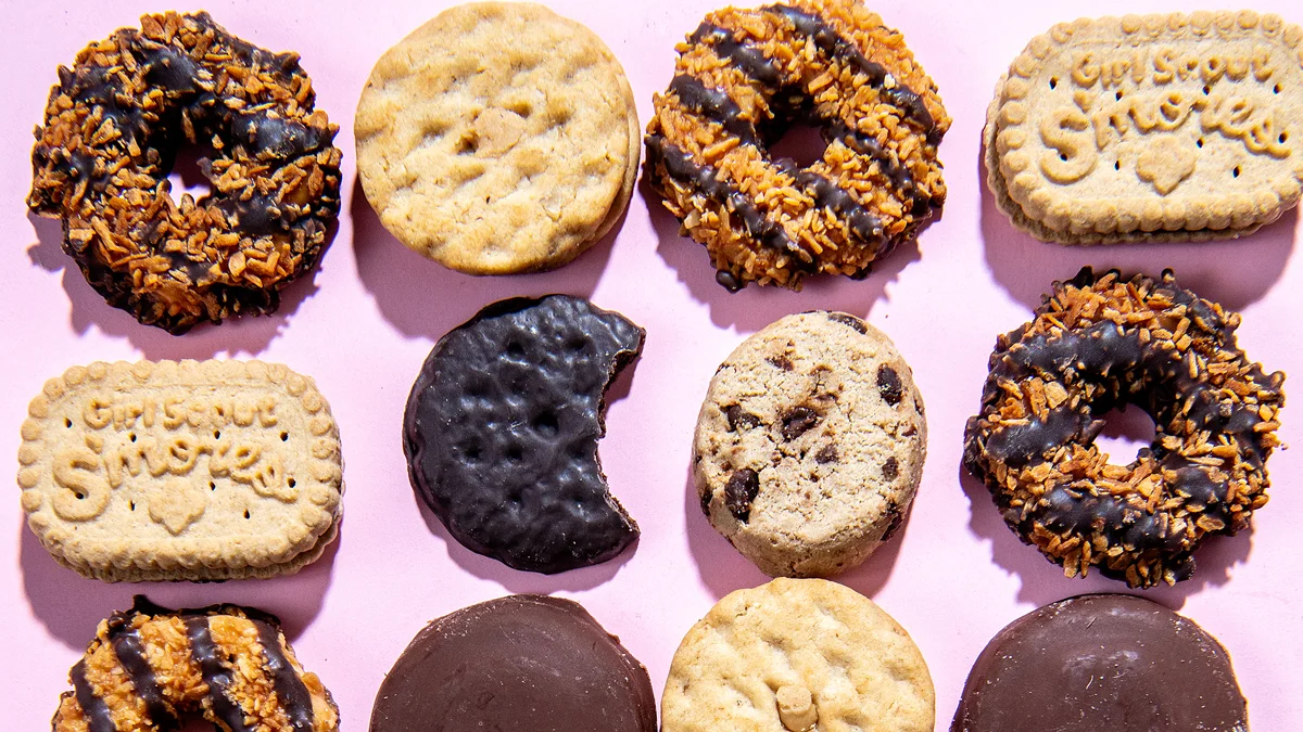 How much did Girl Scout cookies originally cost?